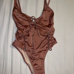 Pink One-Piece Swimsuit